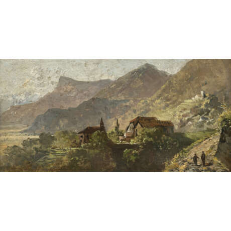 Ludwig Hartmann. Südtiroler Landschaft - Foto 1