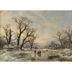 Remigius Adrianus (Remy) van Haanen. Winterlandschaft