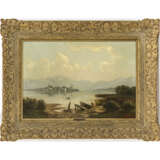 Maximilian Haushofer, zugeschrieben. Chiemsee shore with a view of the Fraueninsel - photo 2