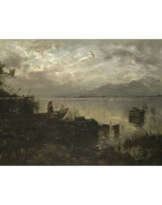 Josef Wopfner. On the shore of Lake Chiemsee