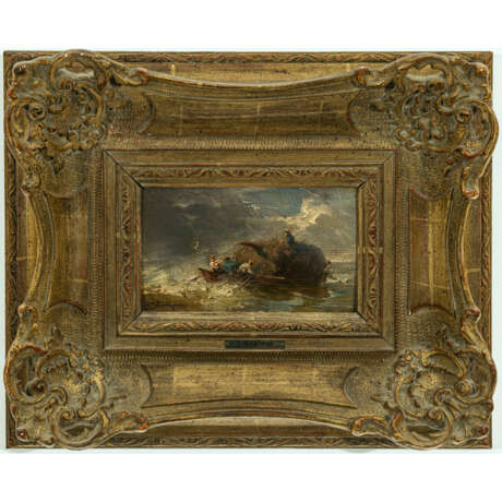Josef Wopfner. Hayboat in a storm - фото 2