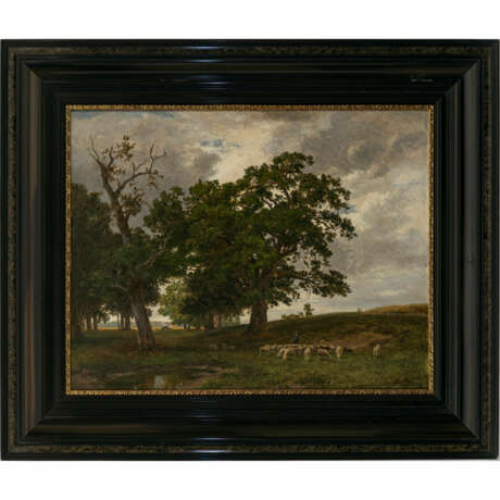 Philipp Röth. Shepherd with his flock near a grove - photo 2
