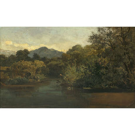 Eduard Schleich d. Ä.. Stream landscape - photo 1