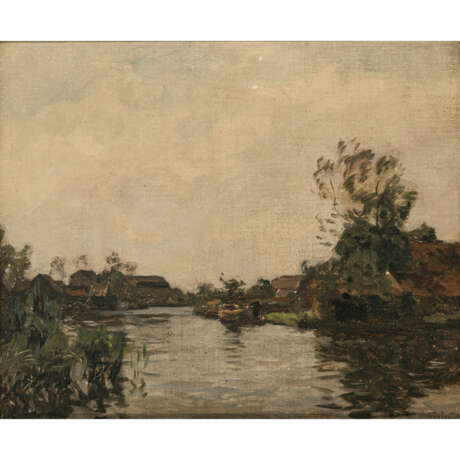 Willem Bastiaan Tholen. Dutch canal - photo 1