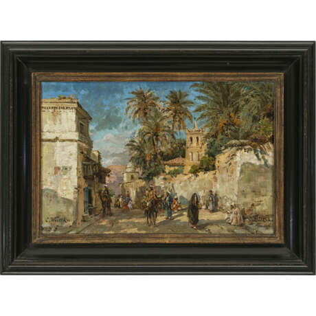Carl Wuttke. Oriental street scene - фото 2