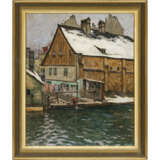 Charles (Karl Friedrich Alfred) Vetter. Washday in winter at the Auer Mühlbach - photo 2