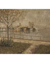 Julius Seyler. Diessen - Steamer pier