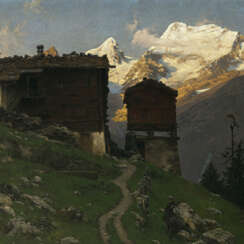 Konrad Dielitz. Gebirgsbauernhof