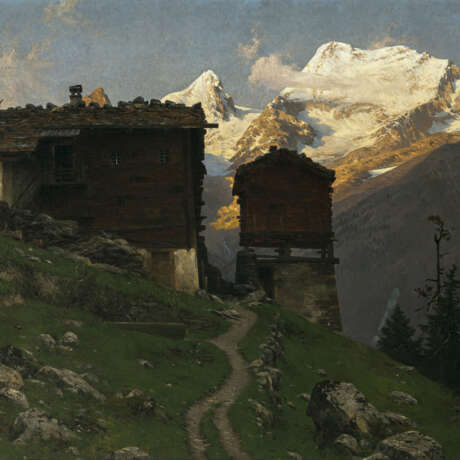 Konrad Dielitz. Mountain farm - photo 1