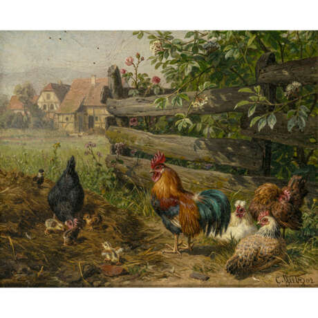 Carl Jutz d. Ä.. Hühnerhof - Foto 1