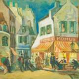 D&eacute;cors pour le spectacle Bohemia Tempera Mid-20th century - Foto 1