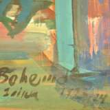 D&eacute;cors pour le spectacle Bohemia Tempera Mid-20th century - Foto 2