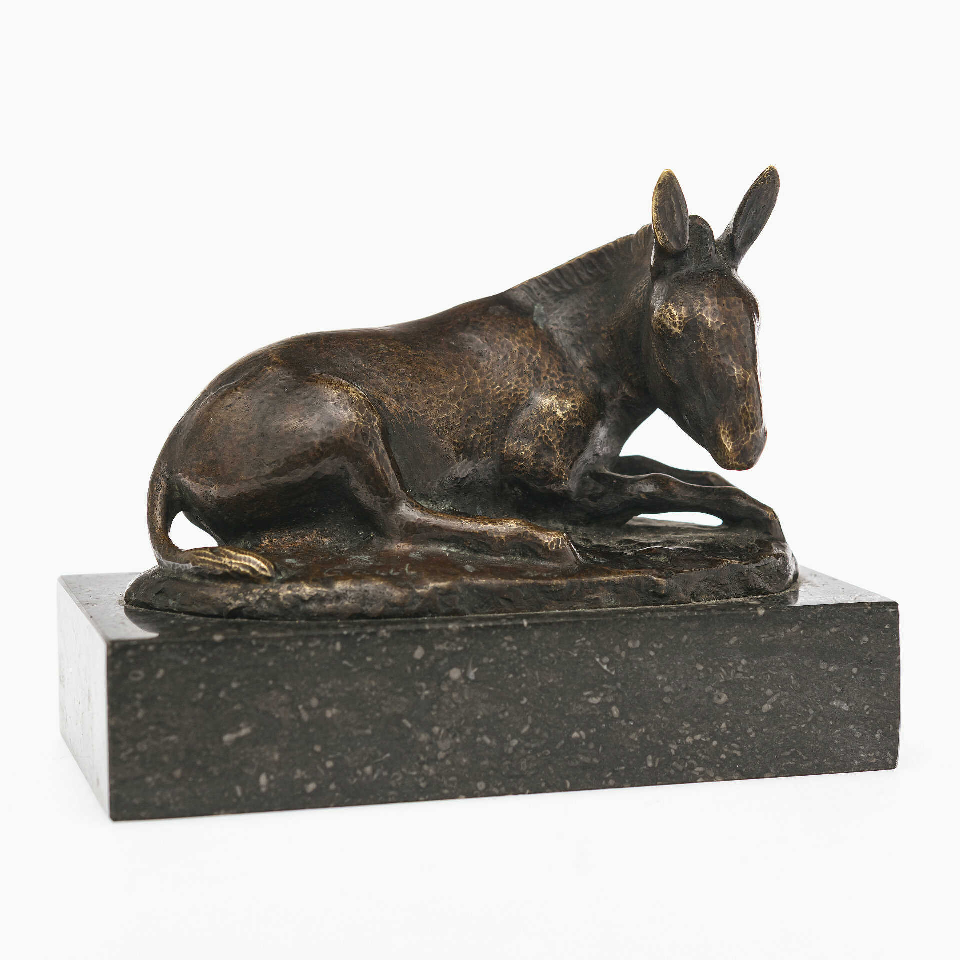August Gaul. Liegender Esel. 1911