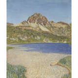 Gottardo Segantini. Piz Lagrev on Lake Sils. 1919 - фото 1