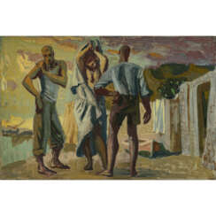 Hans Feibusch. Dreiergruppe. 1949