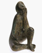 Karl Reidl. Seated young man