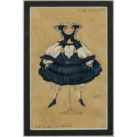 Leon (zugeschr.) Bakst. La Fée des poupées (Une poupée francaise) - фото 1