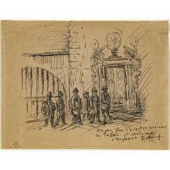 Alfred Kubin. Entrance to the seminary in Passau