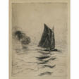 Emil Nolde. Segler und Rauch. 1910 - Now at the auction