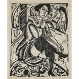 Ernst Ludwig Kirchner. Woman buttoning a shoe. 1912 - photo 1
