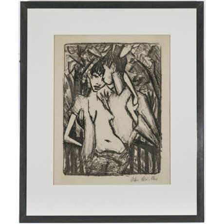 Otto Mueller. Gypsy lovers 2. 1921/22 - photo 2