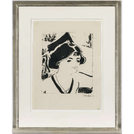 Erich Heckel. A Girl. 1910 - Foto 2