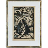 Erich Heckel. Kneeling woman at the stone. 1913 - фото 2