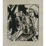 Erich Heckel. Married couple (man and woman). 1914 - photo 1