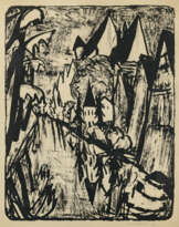 Erich Heckel. Tübingen. 1920