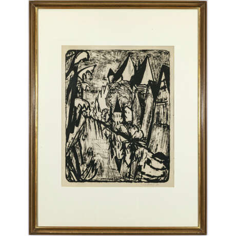 Erich Heckel. Tübingen. 1920 - photo 2