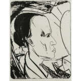 Erich Heckel. Bildnis E.G. 1920 - Foto 1