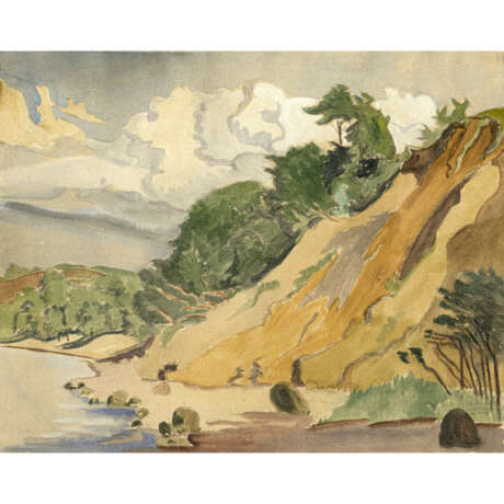 Erich Heckel. Steiles Ufer an der Förde. 1939 - Foto 1