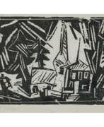 Lionel Feininger. Lyonel Feininger. Village Church. 1918