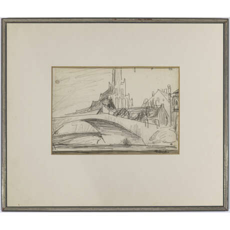 Lyonel Feininger. Kirche in Treptow an der Riga. 1926 - Foto 2