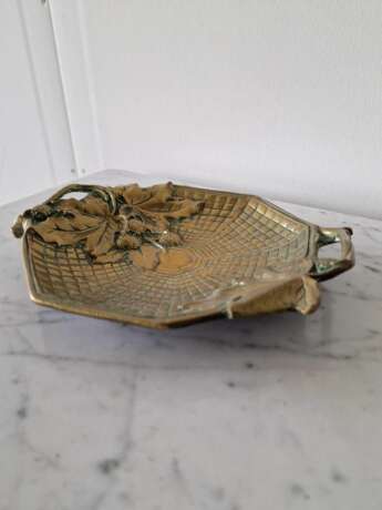 Art nouveau style dish Bronce Art Nouveau Early 20th century - photo 3