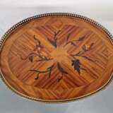 Small cabinet with inlays Rosewood Veneer Mid-20th century - Foto 4