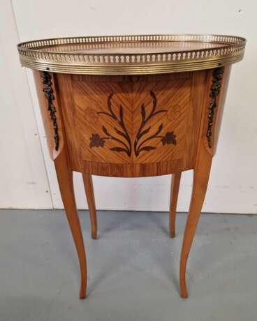 Small cabinet with inlays Rosewood Veneer Mid-20th century - Foto 6