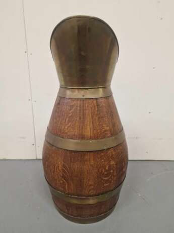 Large oak jug Oak Eclecticism 20th century - photo 2