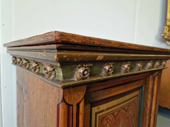 Antique small cabinet Wood Antiquity Early 19th century - photo 4
