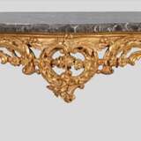 Console rococo. Fin du 19&egrave;me si&egrave;cle. Wood & gilded stucco Rococo Late 19th century - Foto 2