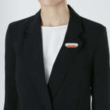 RAYMOND TEMPLIER BROCHE CORAIL ET DIAMANTS ART DÉCO - photo 3