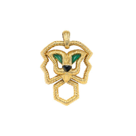 FRED PENDENTIF CHRYSOPRASE ET ONYX - photo 1