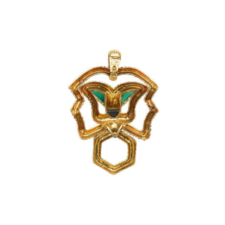 FRED PENDENTIF CHRYSOPRASE ET ONYX - photo 2