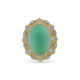 NO RESERVE - PARURE CALCÉDOINE ET DIAMANTS - Foto 3