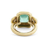 JAR BAGUE ÉMERAUDE ET DIAMANTS - photo 4