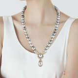 VAN CLEEF & ARPELS COLLIER PERLES DE CULTURE ET DIAMANTS - photo 5