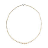 COLLIER PERLES FINES ET DIAMANTS - photo 3