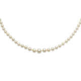 COLLIER PERLES FINES ET DIAMANTS - photo 4
