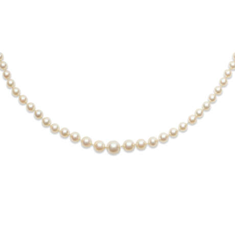 COLLIER PERLES FINES ET DIAMANTS - photo 4