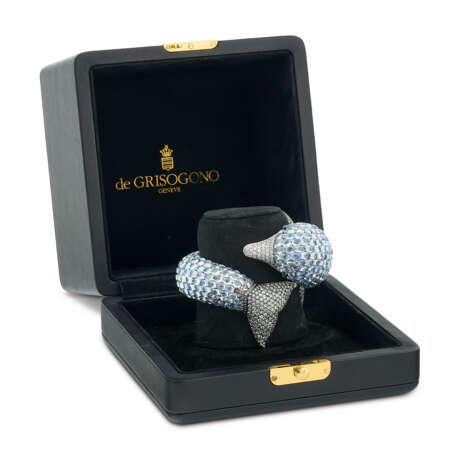 DE GRISOGONO BRACELET SAPHIRS ET DIAMANTS - photo 2